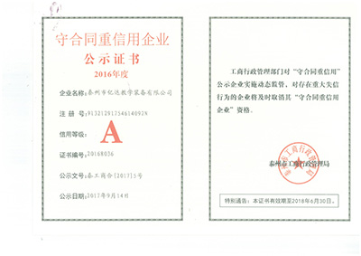 守合同重信用企業(yè)